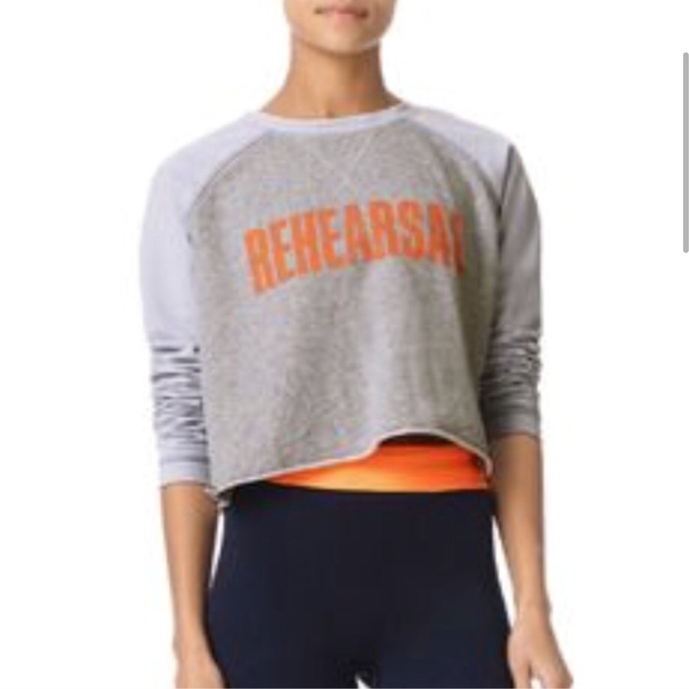 Sweaty Betty cropped rehearsal sweatshirt sold out - Picture 1 of 9